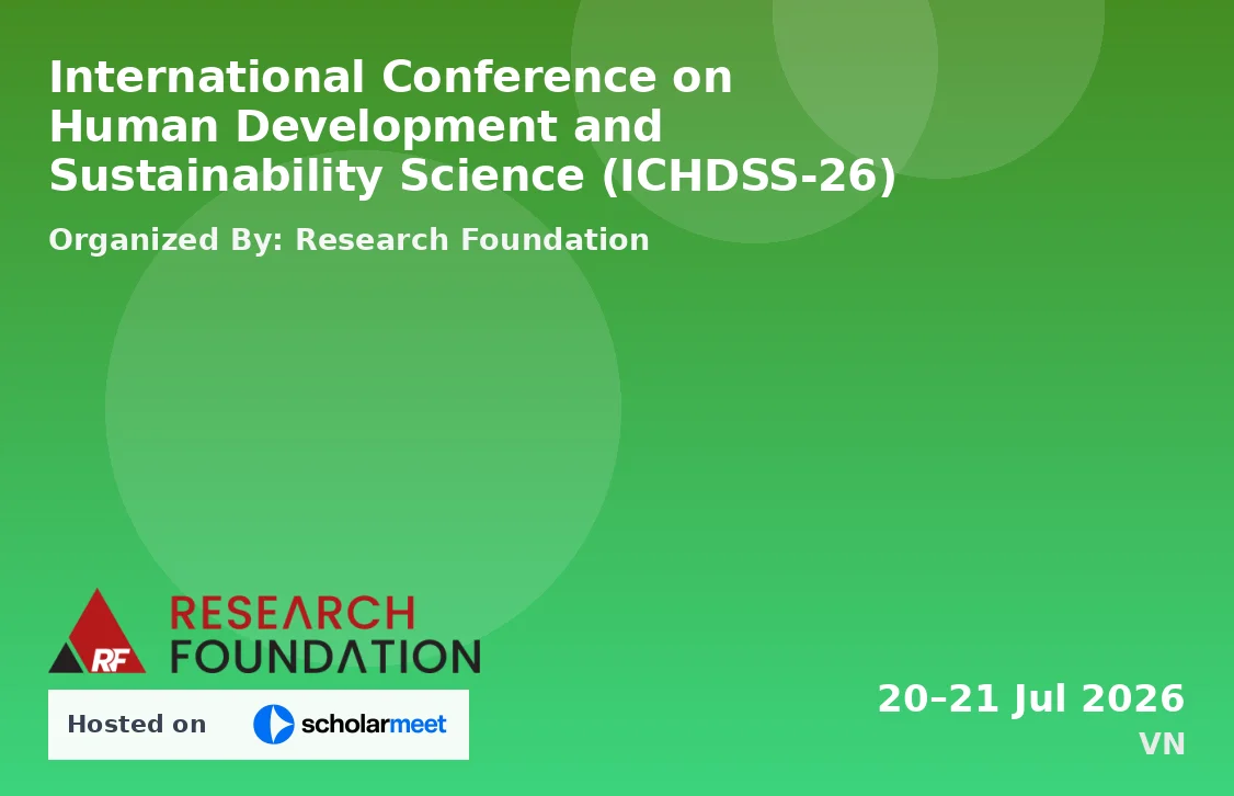International Conference on Human Development and Sustainability Science (ICHDSS-26)