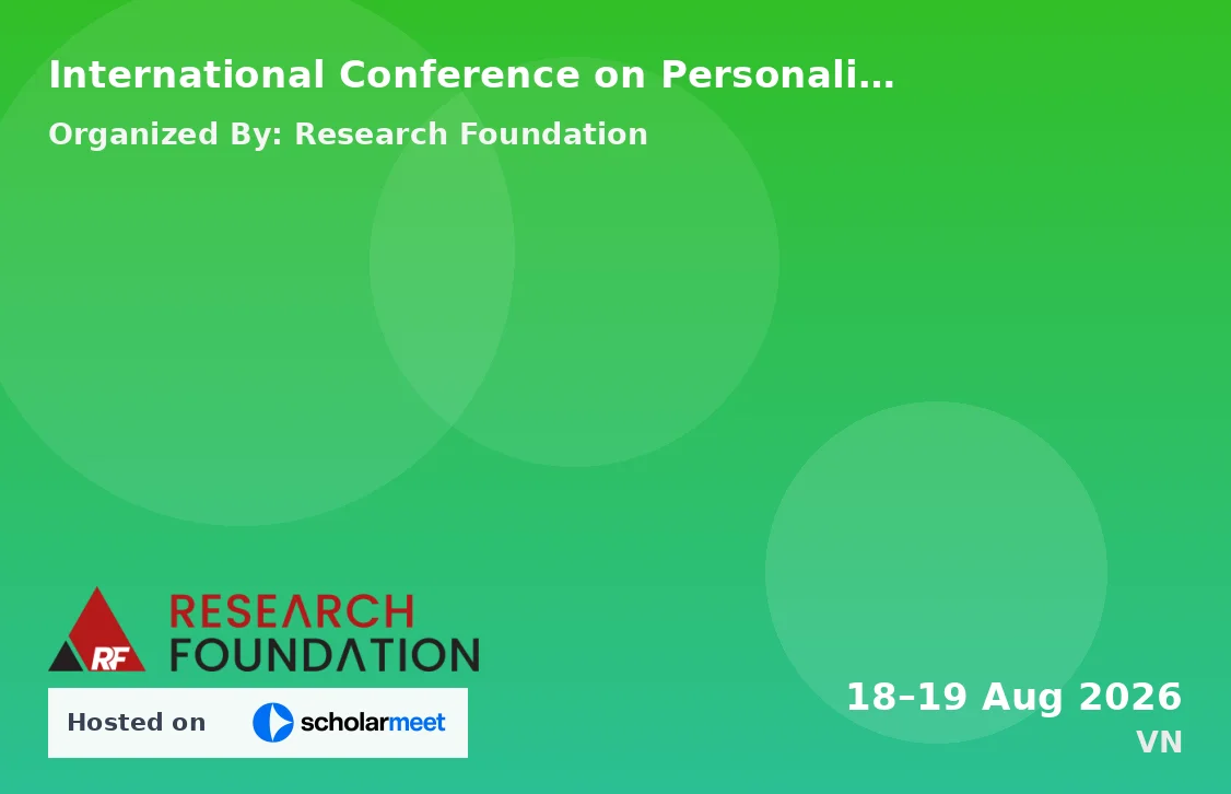 International Conference on Personalized Exercise Prescription for Chronic Disease Outcomes (ICPEPCDO-26)