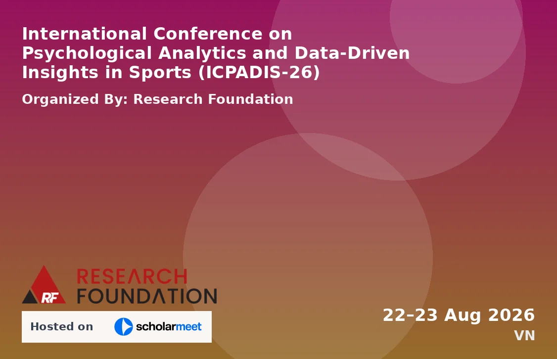 International Conference on Psychological Analytics and Data-Driven Insights in Sports (ICPADIS-26)