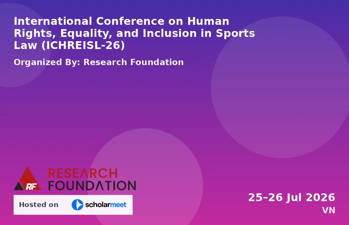 International Conference on Human Rights, Equality, and Inclusion in Sports Law (ICHREISL-26)