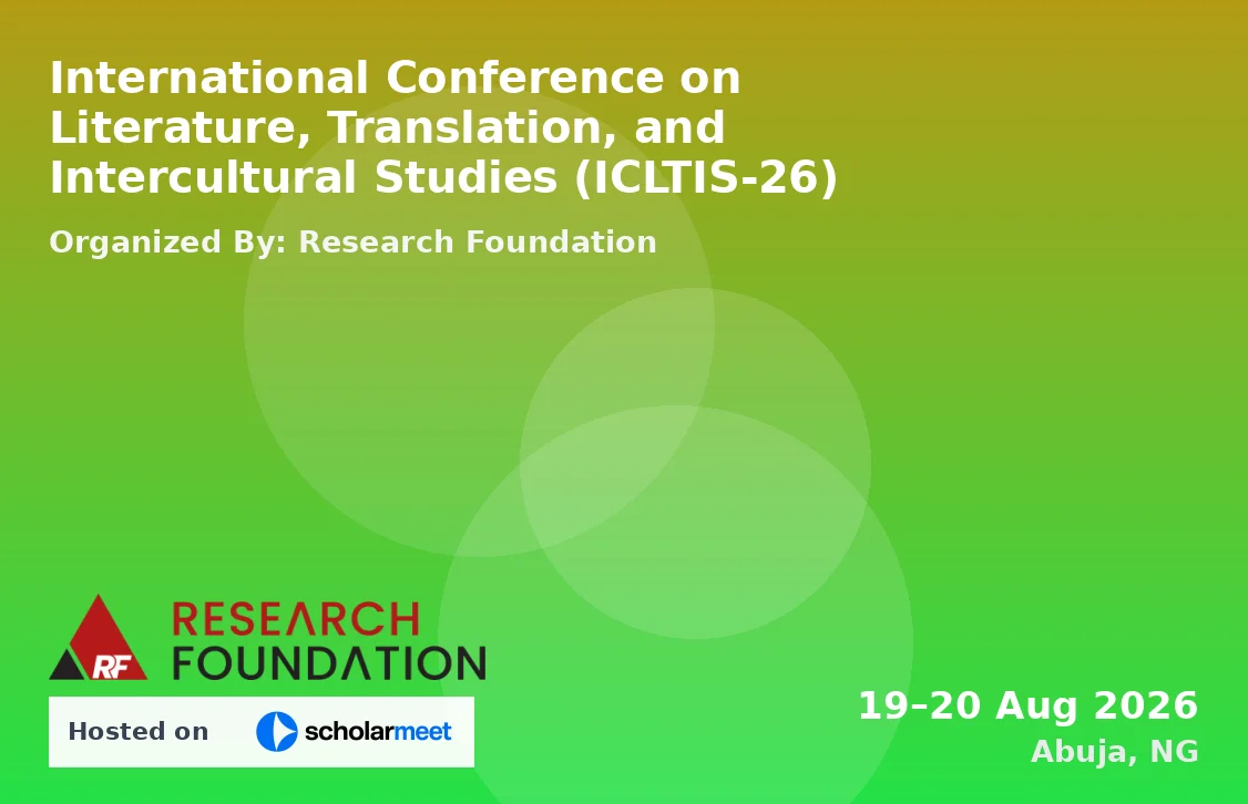 International Conference on Literature, Translation, and Intercultural Studies (ICLTIS-26)