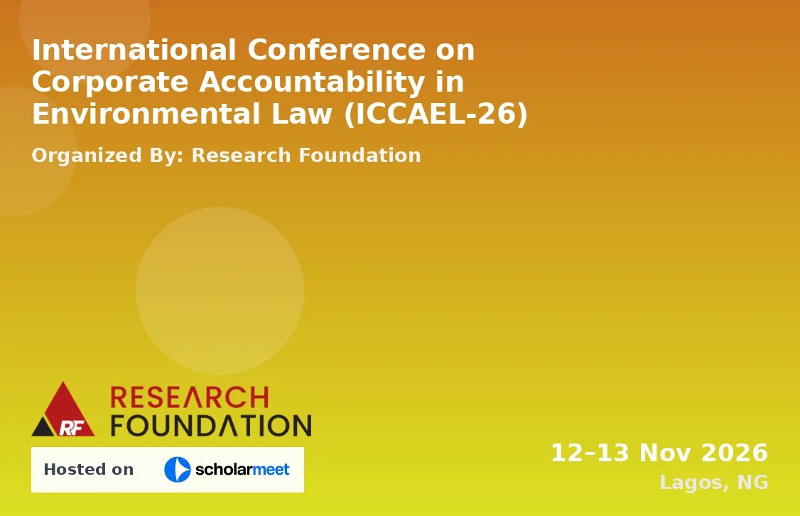 International Conference on Corporate Accountability in Environmental Law (ICCAEL-26)