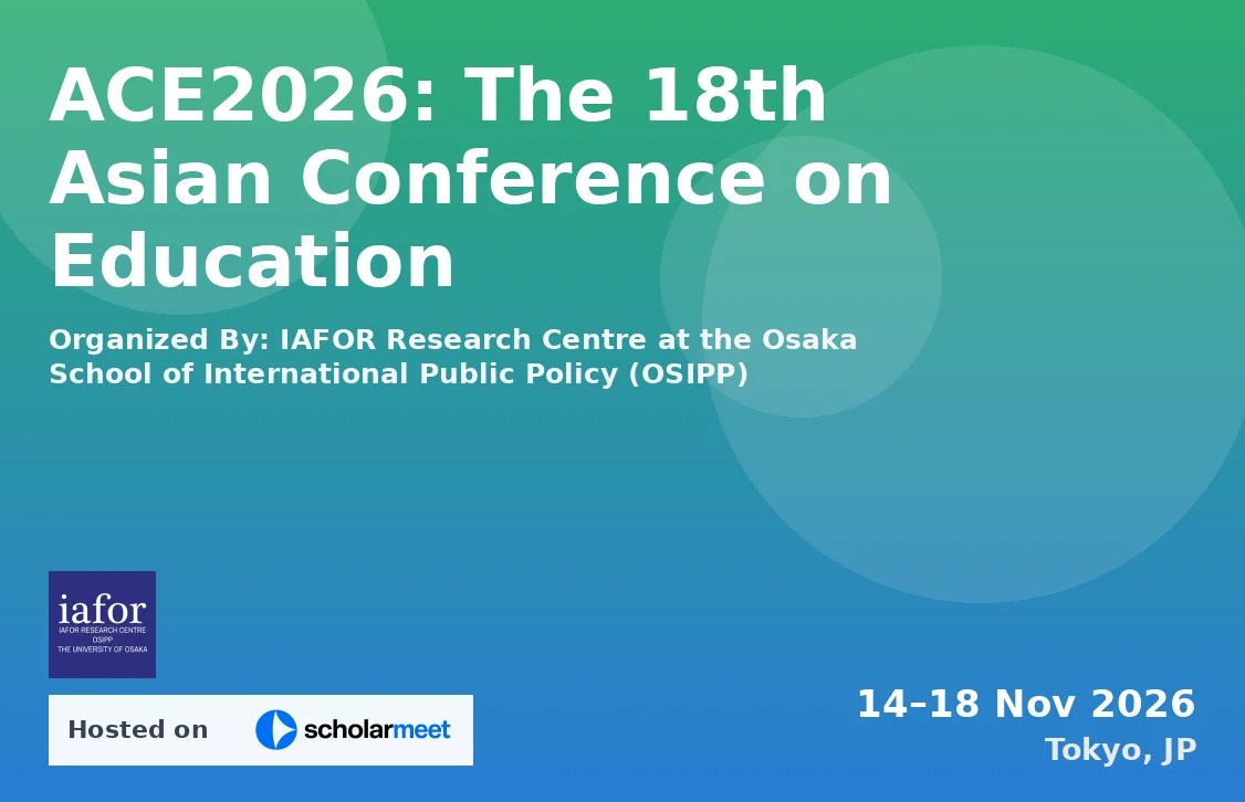 ACE2026: The 18th Asian Conference on Education