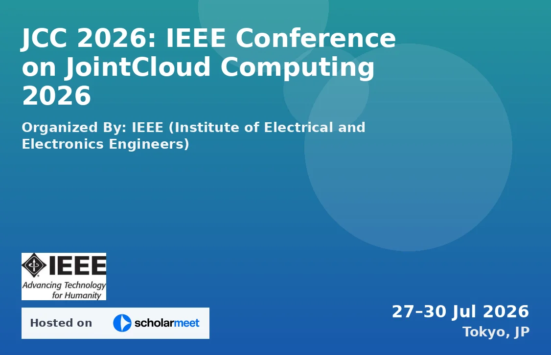 JCC 2026: IEEE Conference on JointCloud Computing 2026