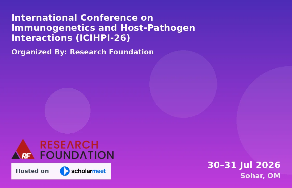International Conference on Immunogenetics and Host-Pathogen Interactions (ICIHPI-26)