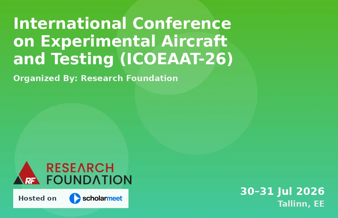 International Conference on Experimental Aircraft and Testing (ICOEAAT-26)