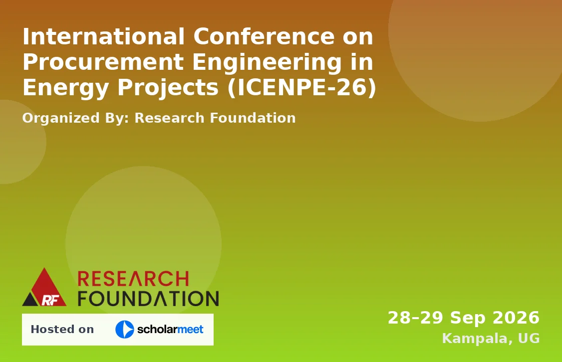 International Conference on Procurement Engineering in Energy Projects (ICENPE-26)