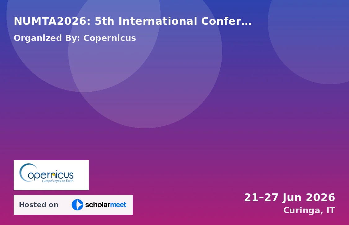 NUMTA2026: 5th International Conference and Summer School 'Numerical Computations: Theory and Algorithms'