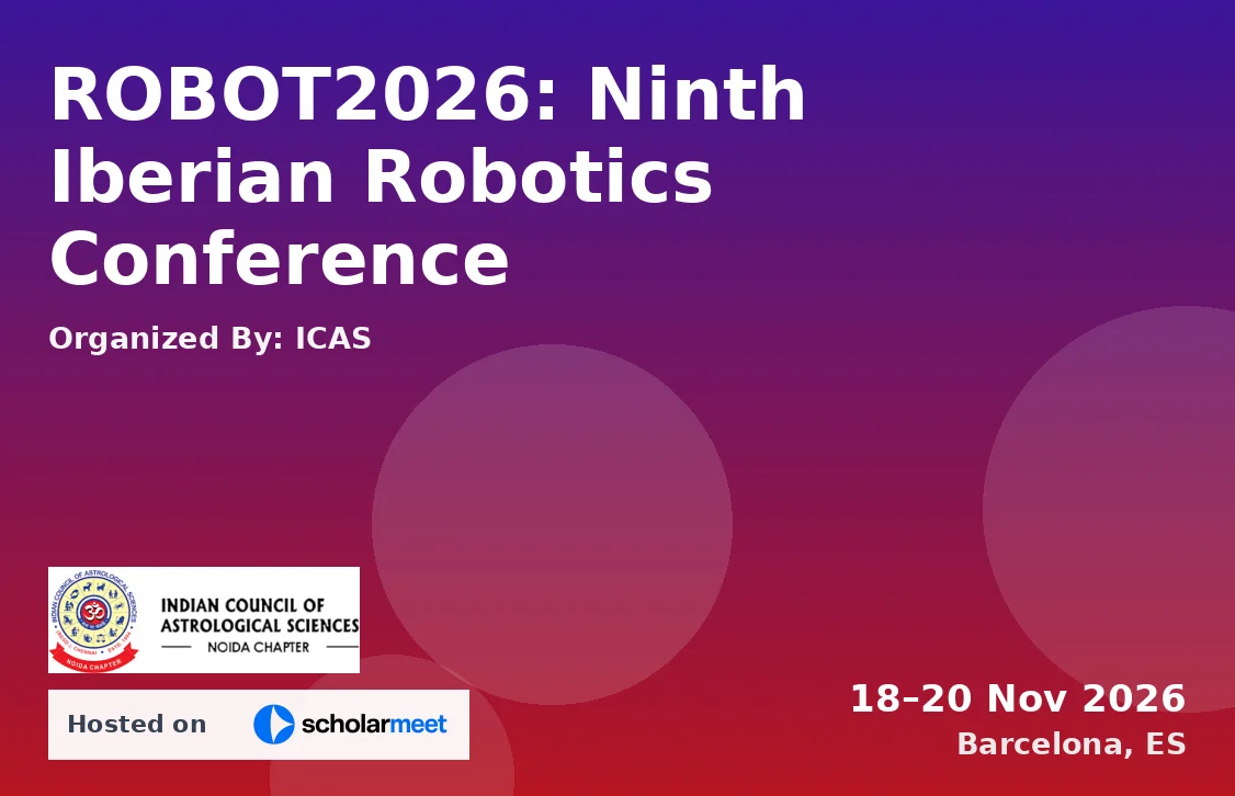 ROBOT2026: Ninth Iberian Robotics Conference