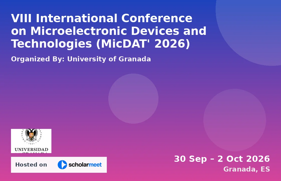 VIII International Conference on Microelectronic Devices and Technologies (MicDAT' 2026)
