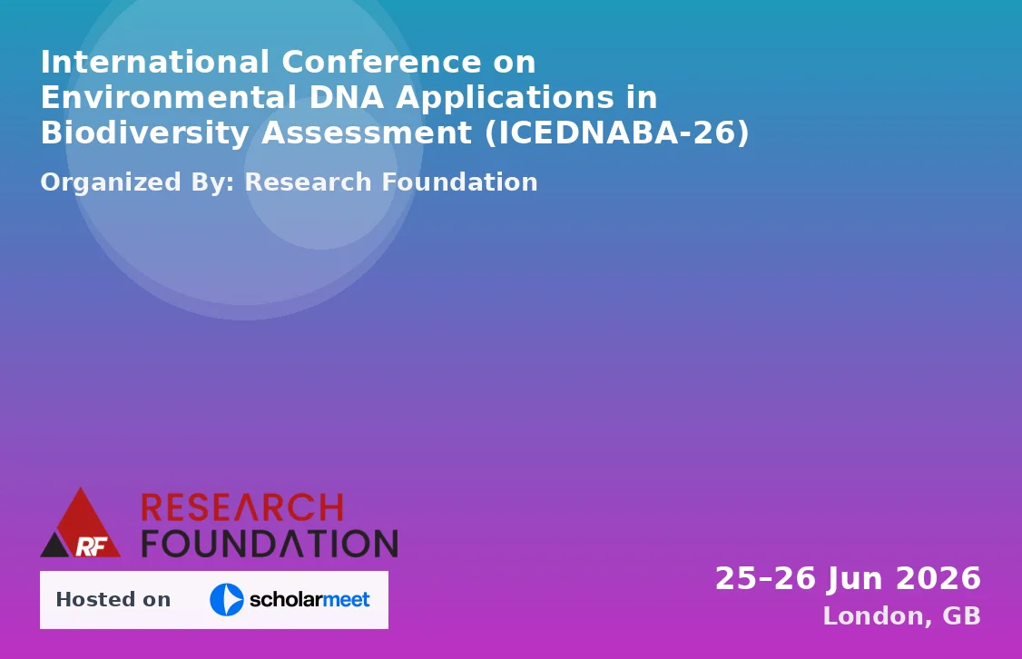 International Conference on Environmental DNA Applications in Biodiversity Assessment (ICEDNABA-26)
