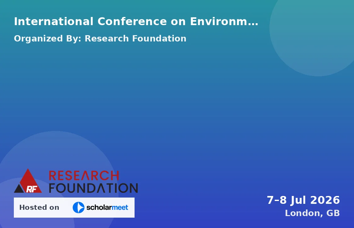 International Conference on Environmental Challenges and Climate Resilience in Caribbean Islands (ICECCR-26)