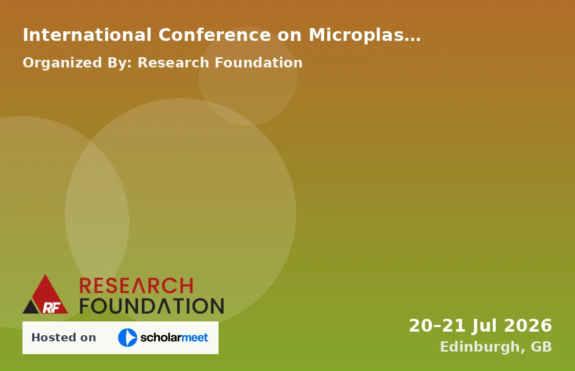 International Conference on Microplastics, Pollution, and Wastewater Sustainability (ICMPPWS-26)