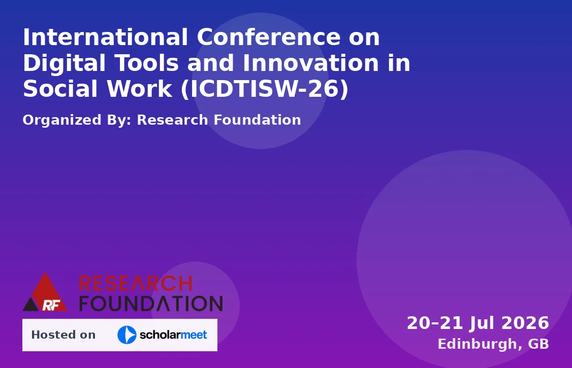International Conference on Digital Tools and Innovation in Social Work (ICDTISW-26)