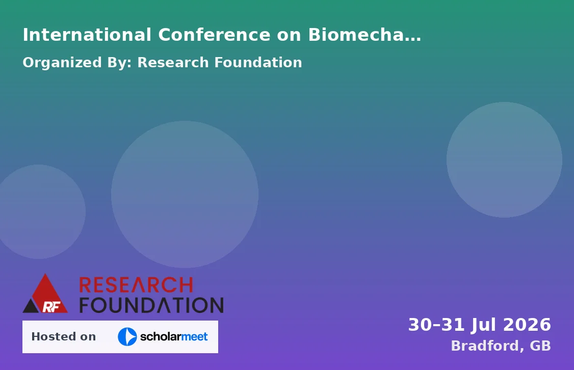 International Conference on Biomechanical Analysis of Athletic Movements and Performance (ICBAAMP-26)