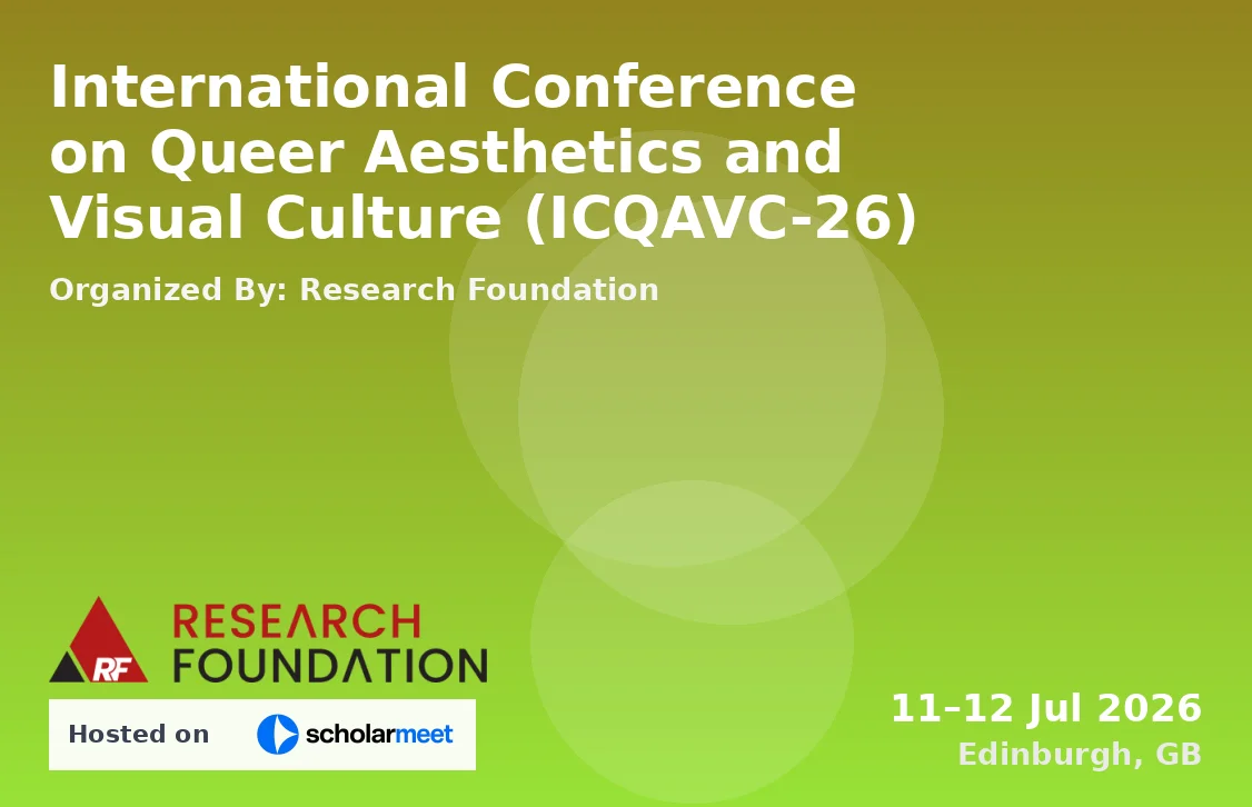 International Conference on Queer Aesthetics and Visual Culture (ICQAVC-26)
