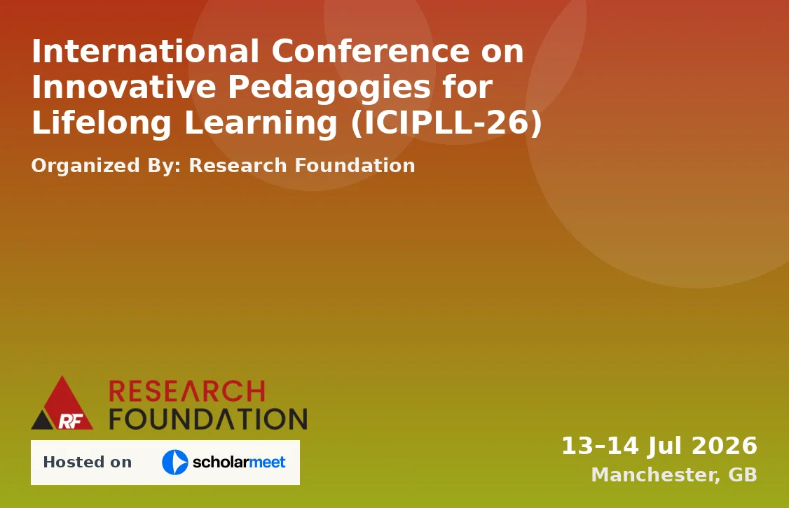 International Conference on Innovative Pedagogies for Lifelong Learning (ICIPLL-26)