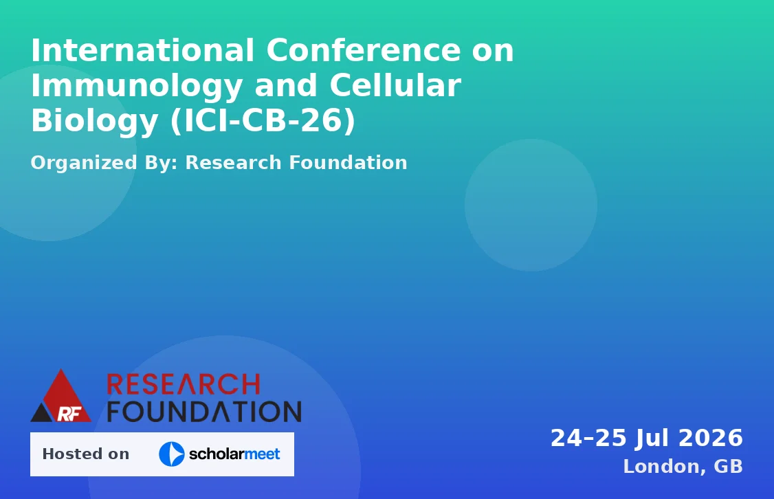International Conference on Immunology and Cellular Biology (ICI-CB-26)