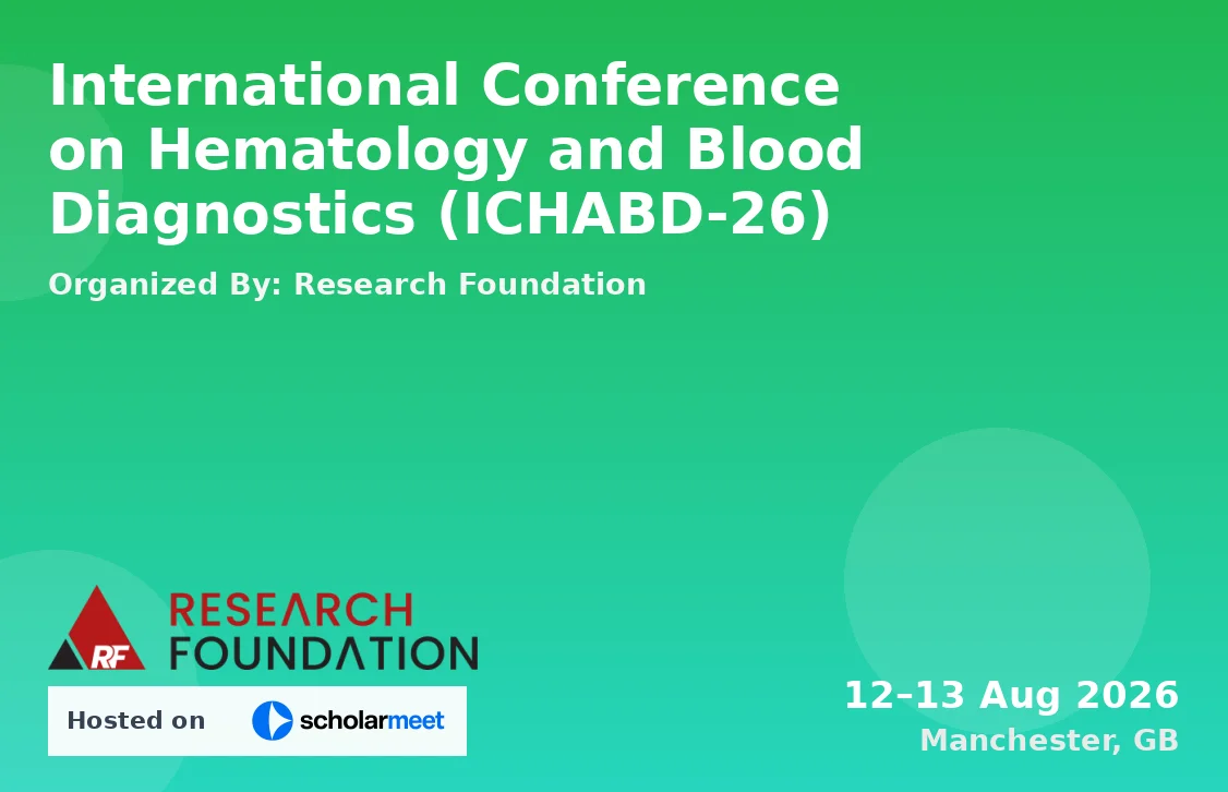 International Conference on Hematology and Blood Diagnostics (ICHABD-26)