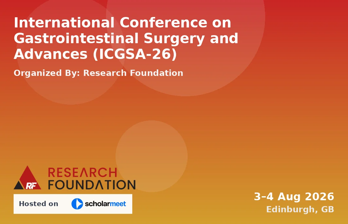 International Conference on Gastrointestinal Surgery and Advances (ICGSA-26)