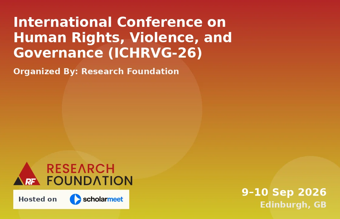 International Conference on Human Rights, Violence, and Governance (ICHRVG-26)
