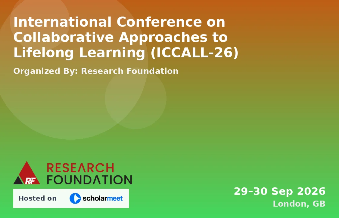 International Conference on Collaborative Approaches to Lifelong Learning (ICCALL-26)