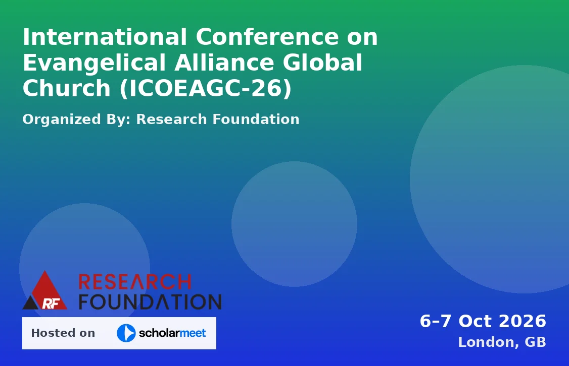 International Conference on Evangelical Alliance Global Church (ICOEAGC-26)