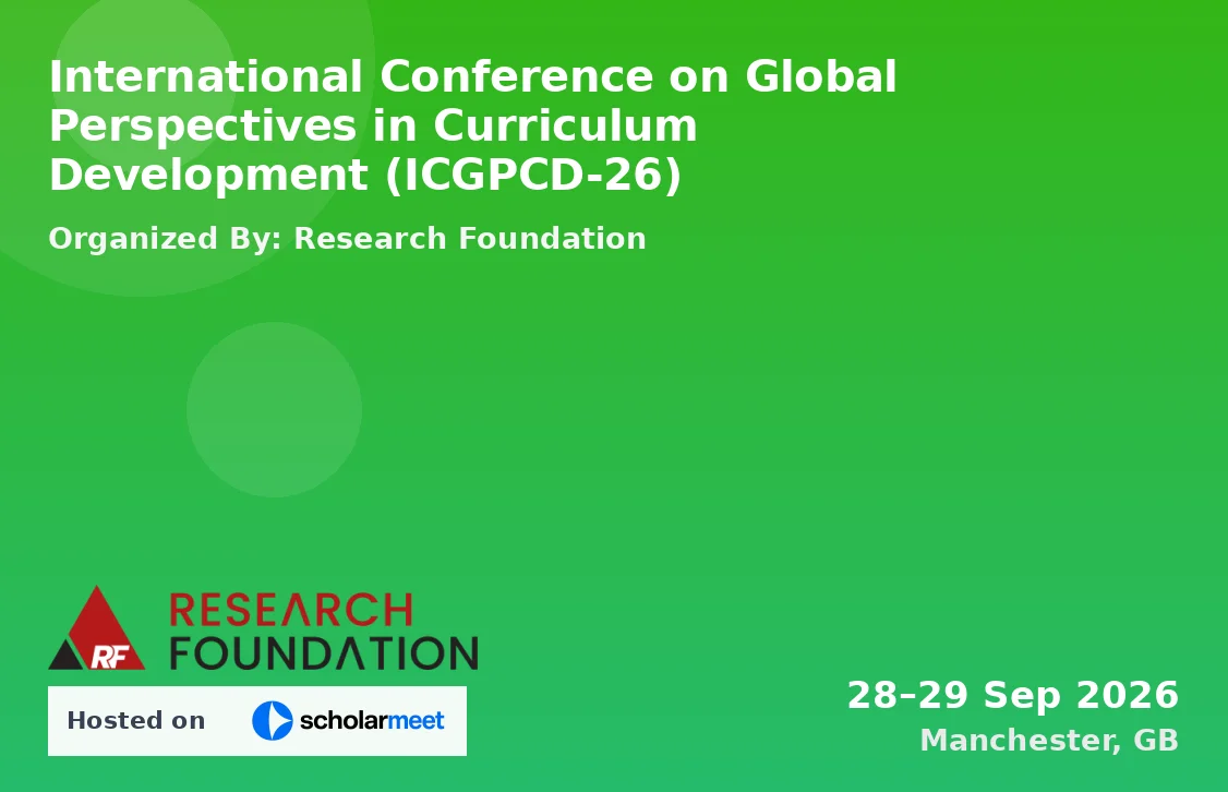International Conference on Global Perspectives in Curriculum Development (ICGPCD-26)