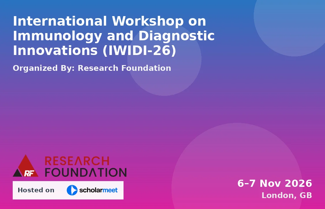 International Workshop on Immunology and Diagnostic Innovations (IWIDI-26)