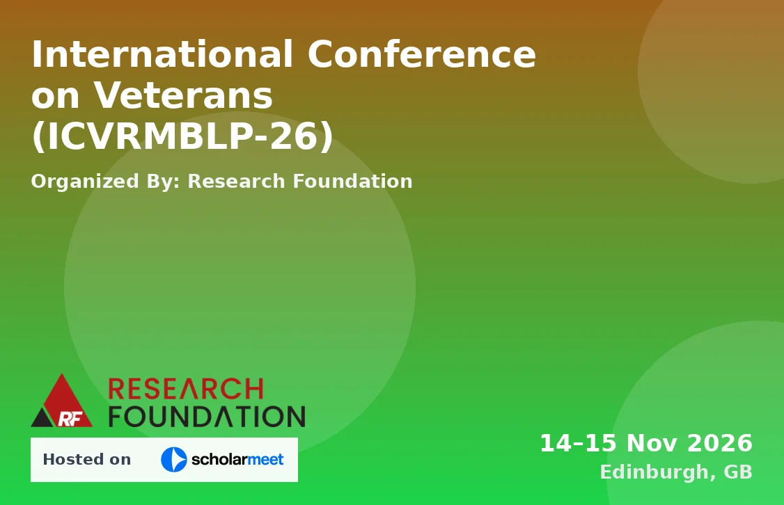 International Conference on Veterans (ICVRMBLP-26)