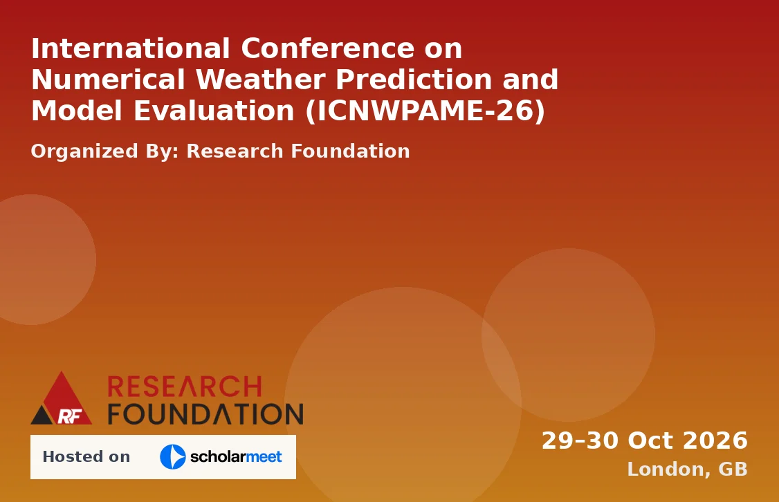 International Conference on Numerical Weather Prediction and Model Evaluation (ICNWPAME-26)