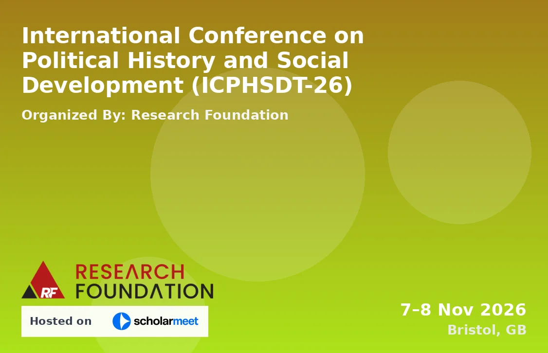 International Conference on Political History and Social Development (ICPHSDT-26)