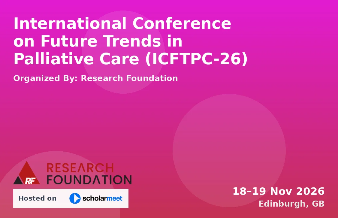 International Conference on Future Trends in Palliative Care (ICFTPC-26)