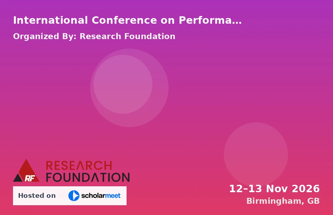 International Conference on Performance Optimization through Digital Platforms in Sports (ICPODPS-26)