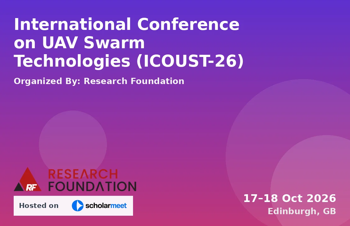 International Conference on UAV Swarm Technologies (ICOUST-26)