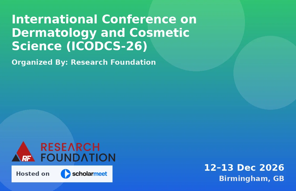 International Conference on Dermatology and Cosmetic Science (ICODCS-26)