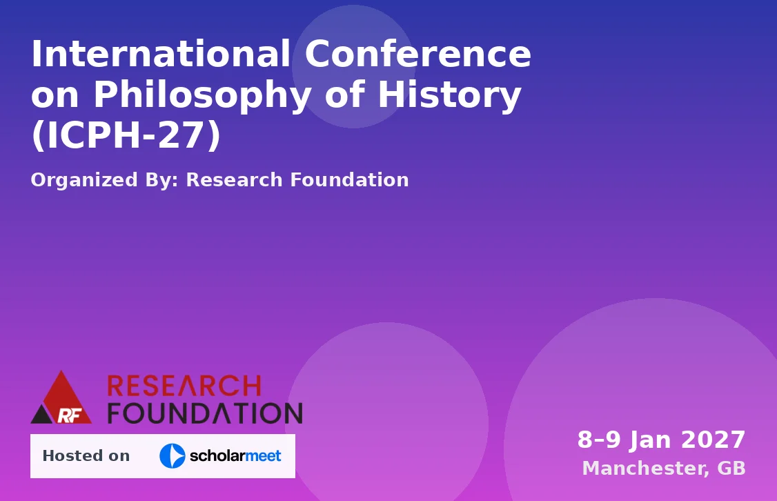 International Conference on Philosophy of History (ICPH-27)