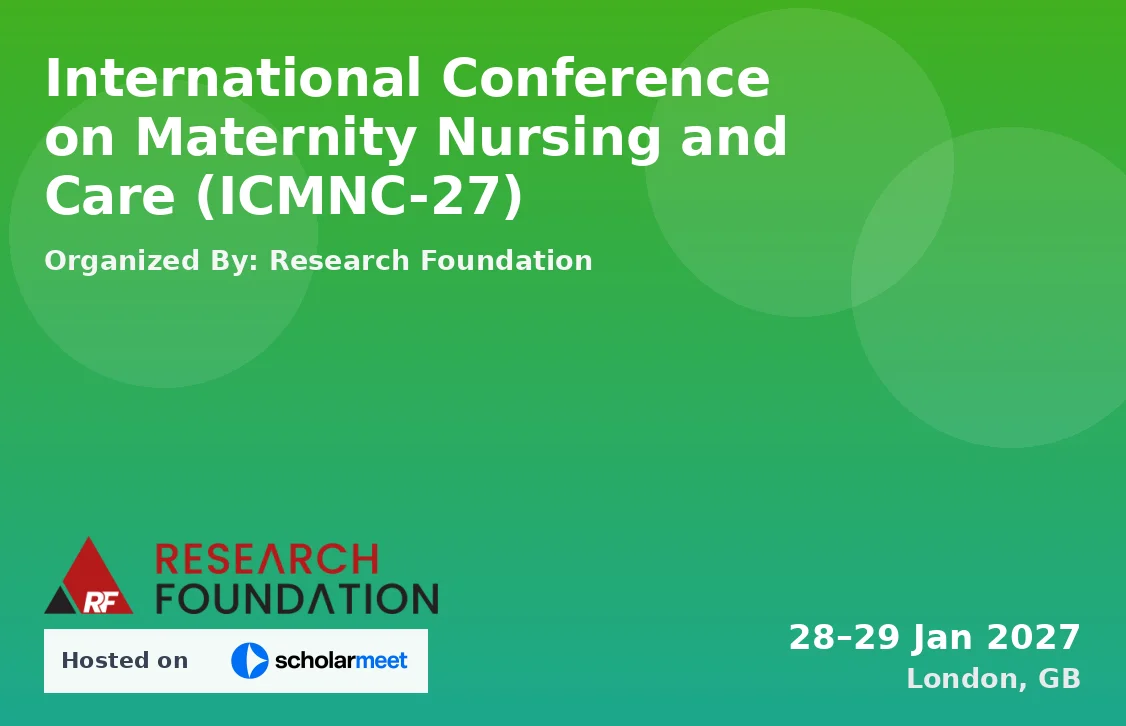International Conference on Maternity Nursing and Care (ICMNC-27)