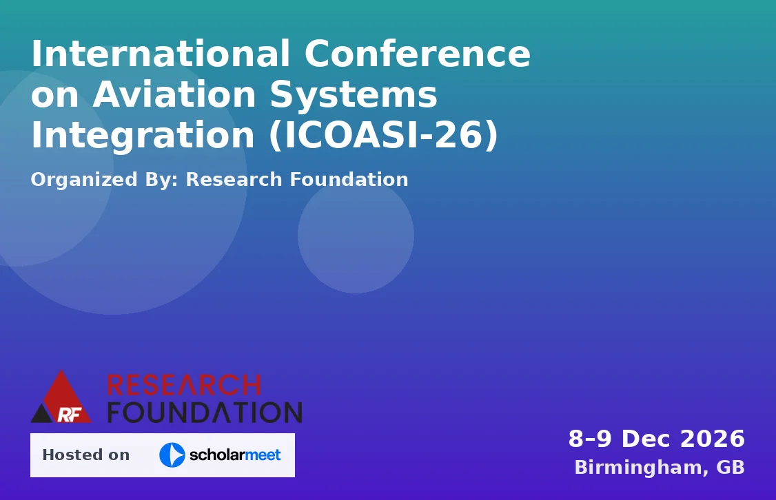 International Conference on Aviation Systems Integration (ICOASI-26)