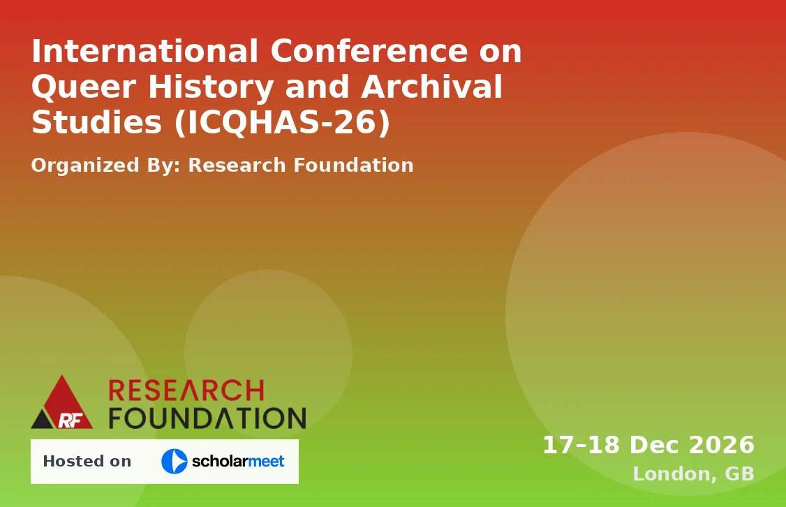 International Conference on Queer History and Archival Studies (ICQHAS-26)