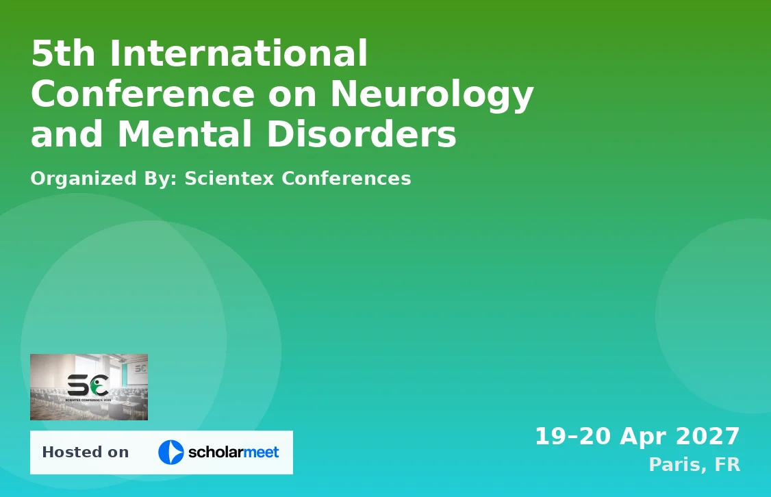 5th International Conference on Neurology and Mental Disorders