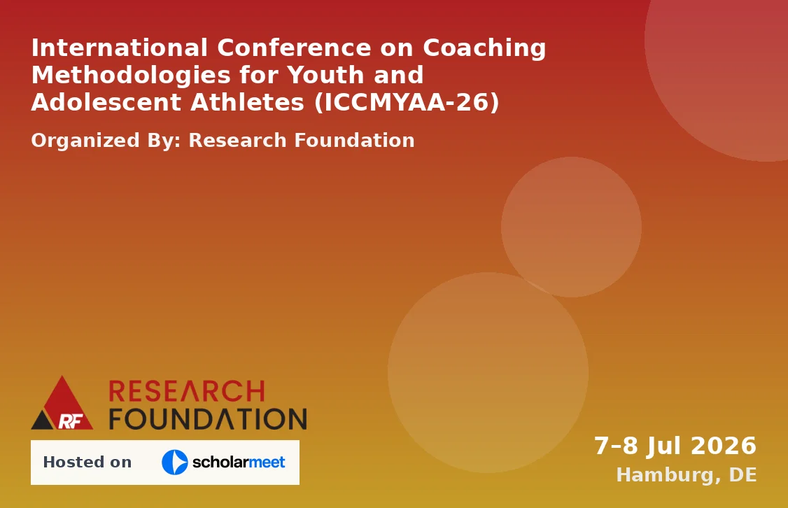 International Conference on Coaching Methodologies for Youth and Adolescent Athletes (ICCMYAA-26)