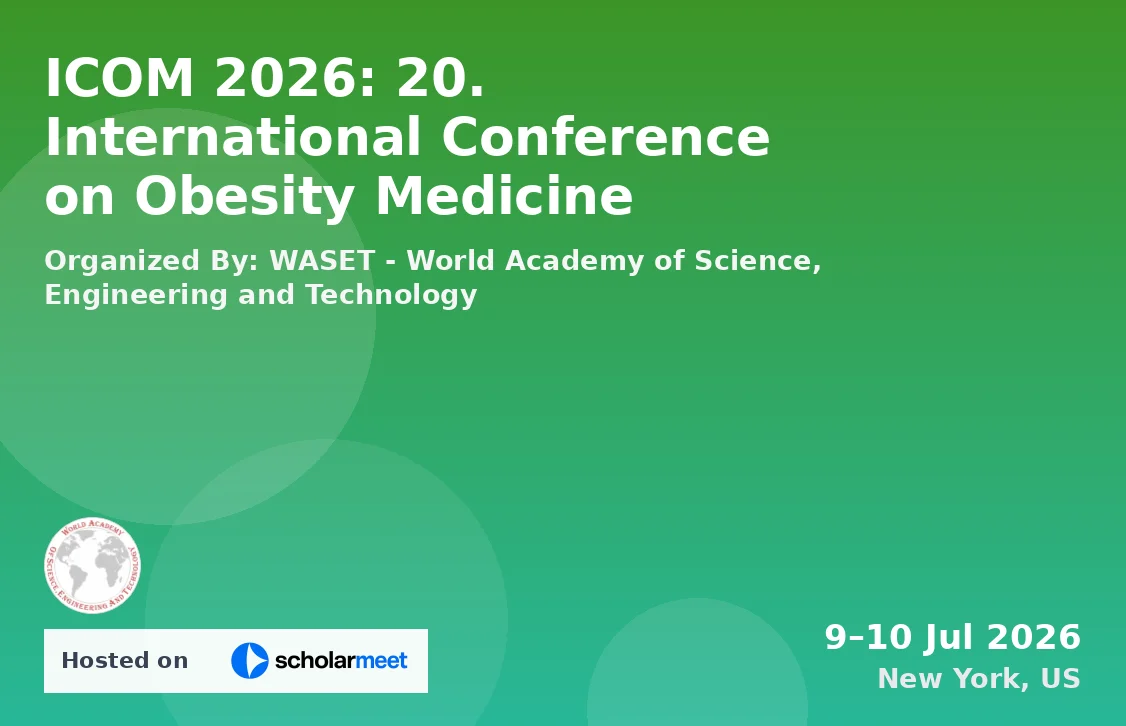 ICOM 2026: 20. International Conference on Obesity Medicine