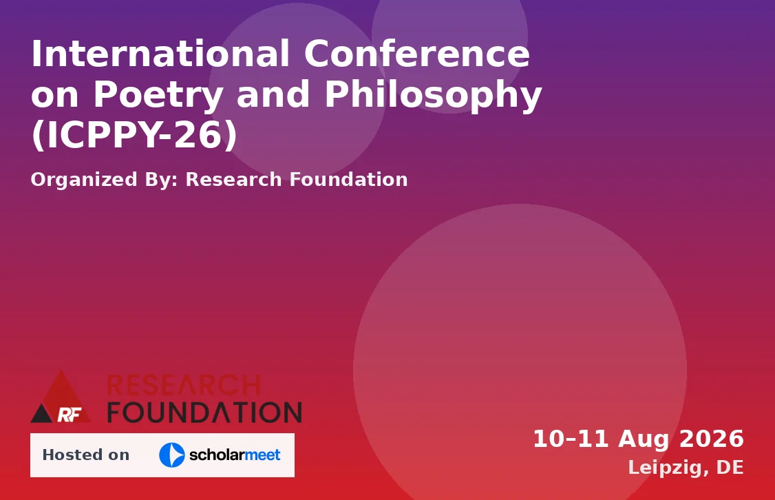 International Conference on Poetry and Philosophy (ICPPY-26)