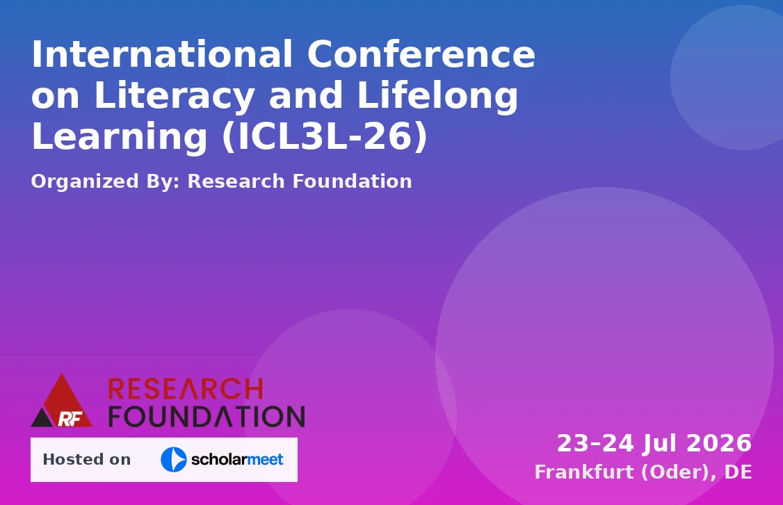 International Conference on Literacy and Lifelong Learning (ICL3L-26)