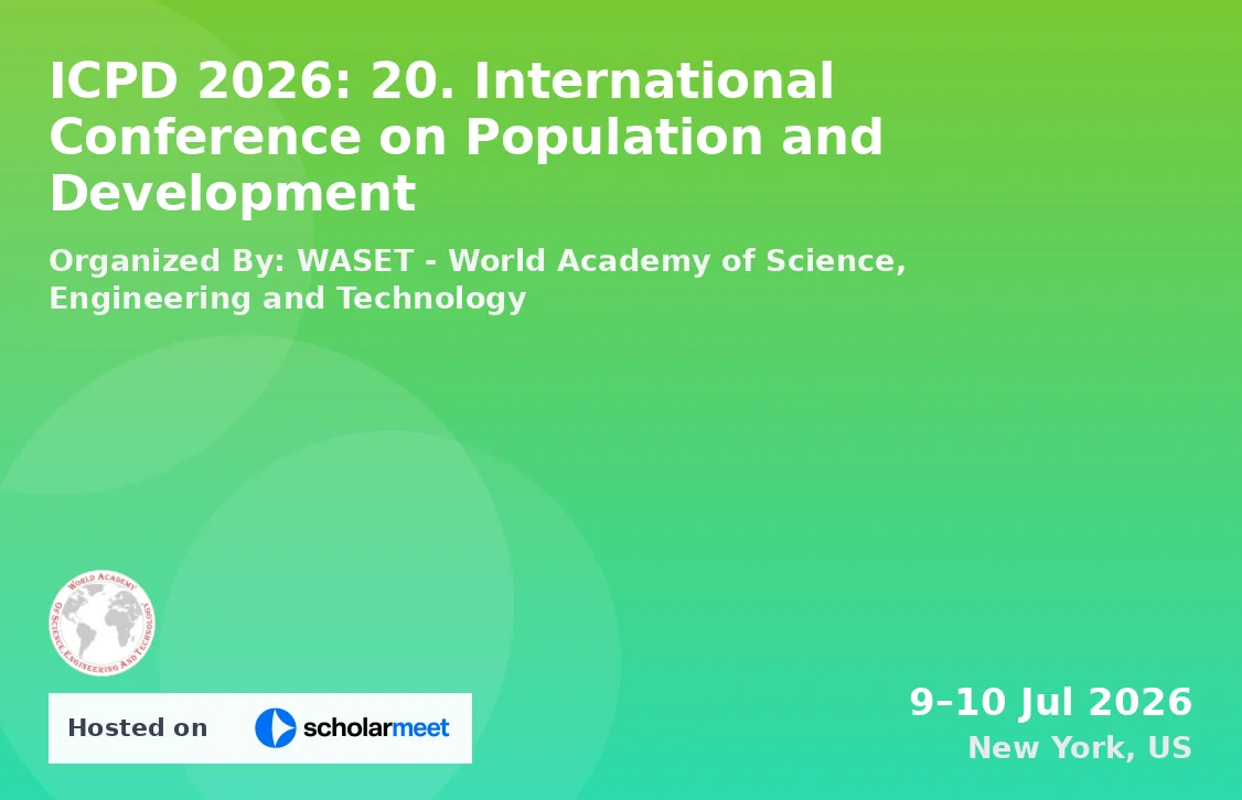 ICPD 2026: 20. International Conference on Population and Development