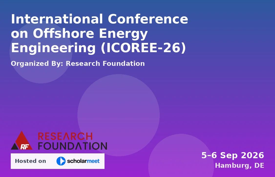 International Conference on Offshore Energy Engineering (ICOREE-26)