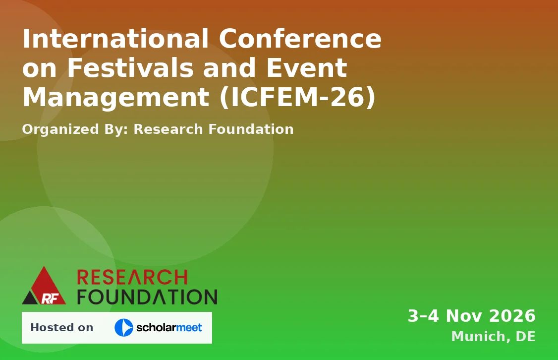 International Conference on Festivals and Event Management (ICFEM-26)
