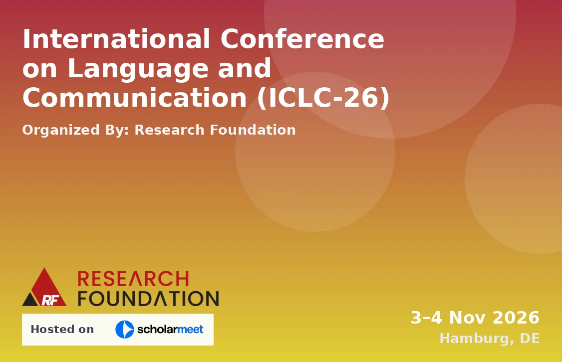 International Conference on Language and Communication (ICLC-26)