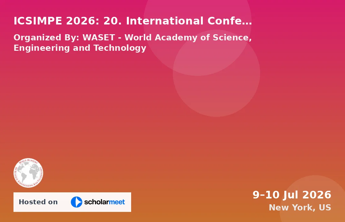 ICSIMPE 2026: 20. International Conference on Sports Injury Management and Performance Enhancement